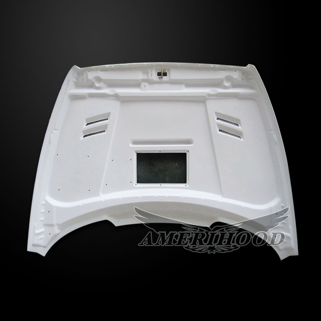 Dodge Ram 1500 1994-2001 SSK Style Functional Heat Extraction Ram Air Hood